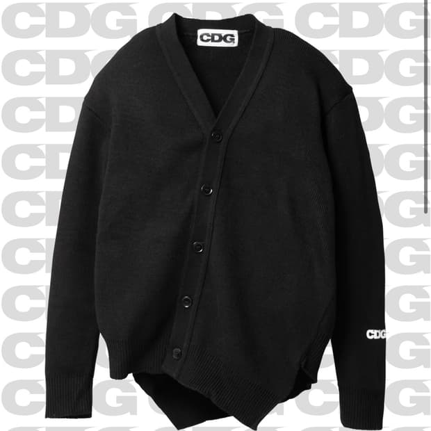CDG 꼼데가르송 바이어스 가디건(S급)