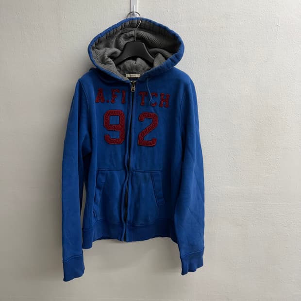 아베크롬비 파란색 후드집업 92 XL