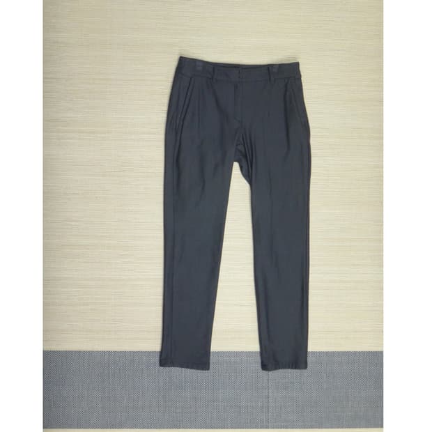 (64cm) 핑 ping 여성 솔리드 심플 기모 팬츠