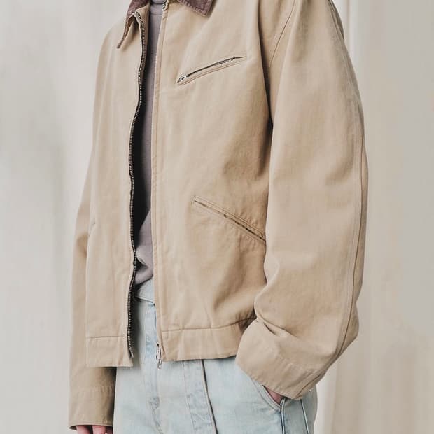 [XL 105] 아트이프액츠 힐사이드 워크자켓 베이지 - 1회착