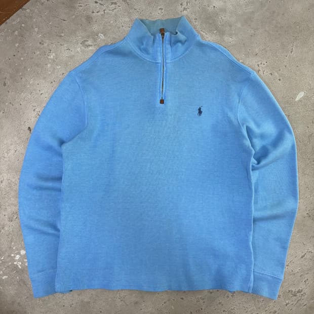 폴로 반집업 니트[2322]