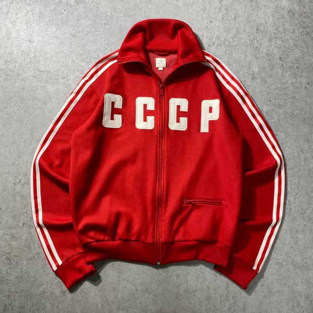 [M] 00s Adidas 아디다스 CCCP 구 소련 트랙탑 져지