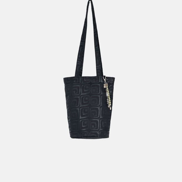 콜로신스 CYLINDER SHOULDER BAG BLACK