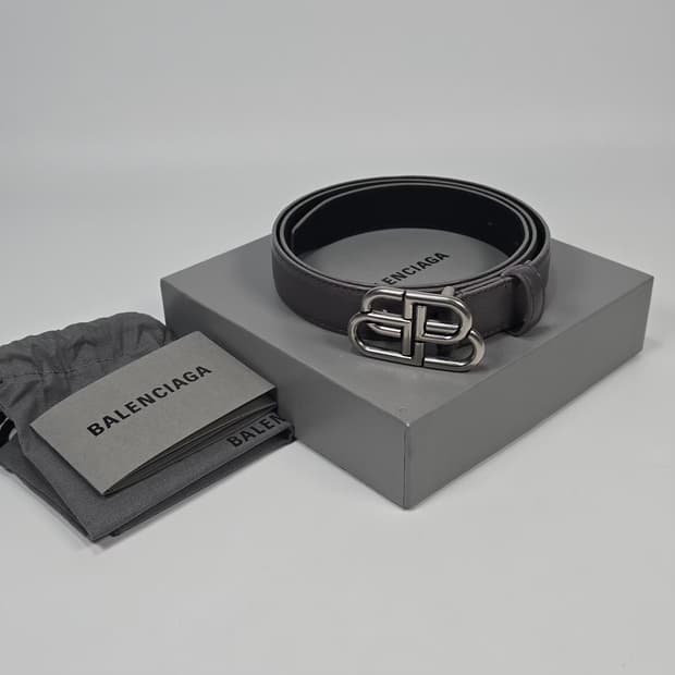 발렌시아가 BB 로고 벨트 ( 85 )
