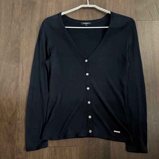 버버리 여름 가디건