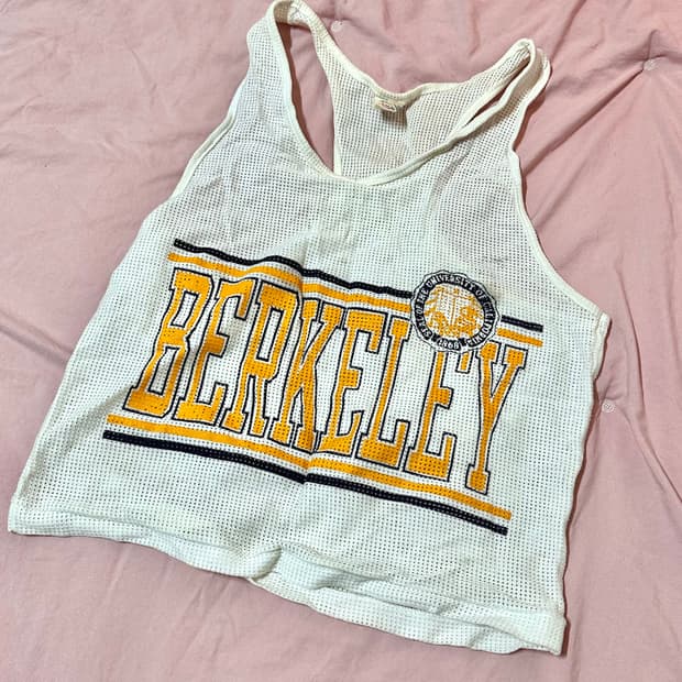 빈티지 챔피온 메쉬 탱크탑