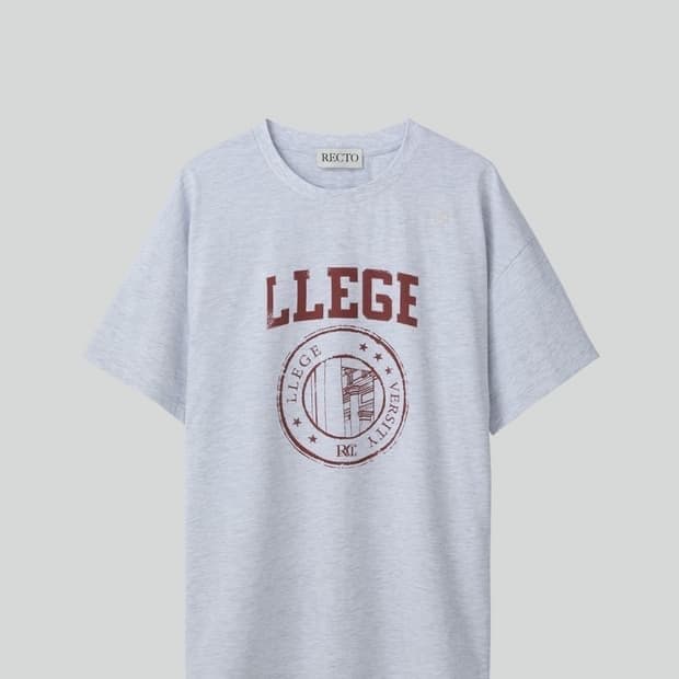 렉토(Recto) LLEGE 로고 반팔