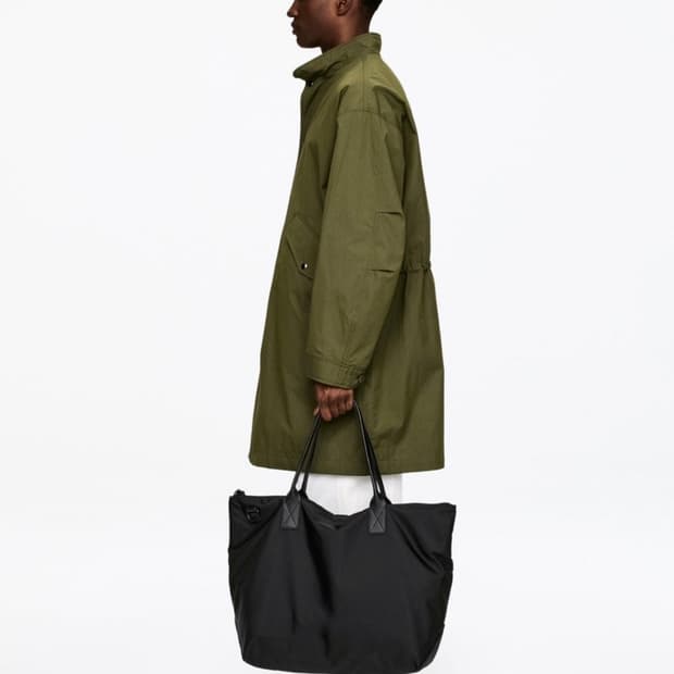 아르켓 36아워 레더 디테일 토트백 