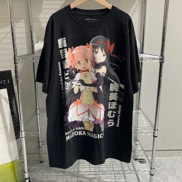 마도카 마기카 오피셜 애니메이션 티셔츠
