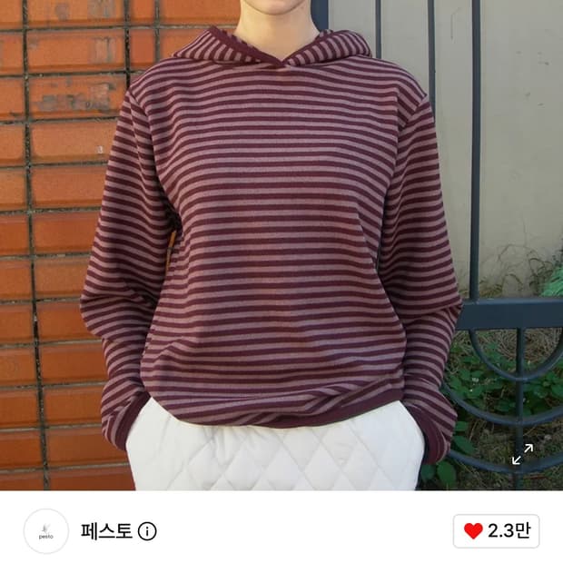 페스토 후드티