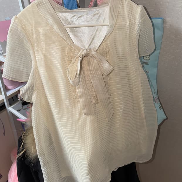 로걀 레이스 블라우스 러블리 빈티지 니혼진 로멘틱갸루 라떼갸루