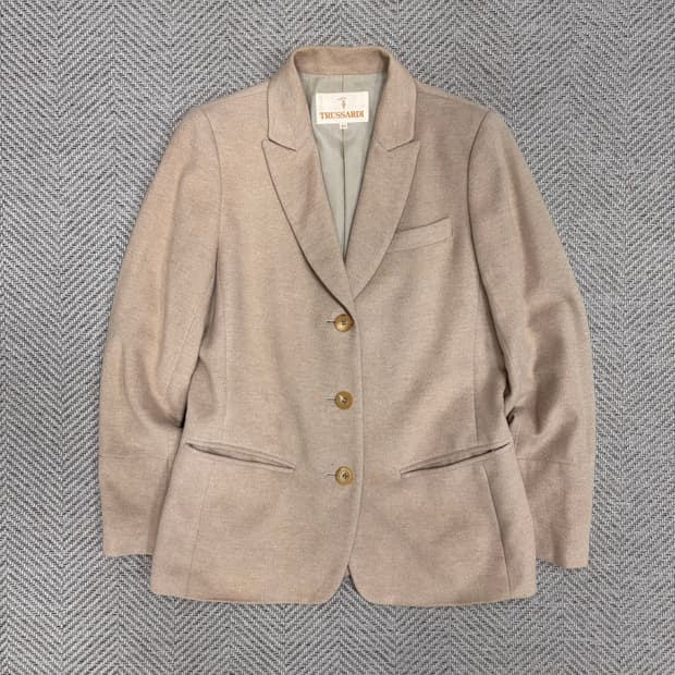 트루사르디 울 앙고라 블레이저 v1024