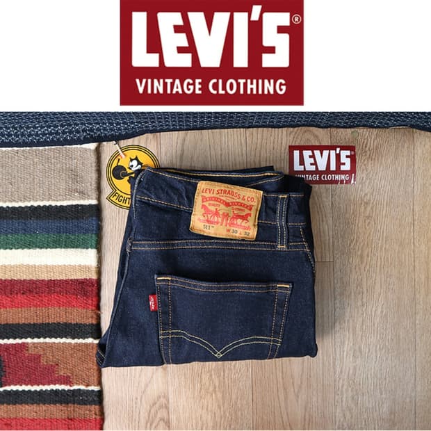 levis 리바이스 511 진청 슬림핏 데님 29-30