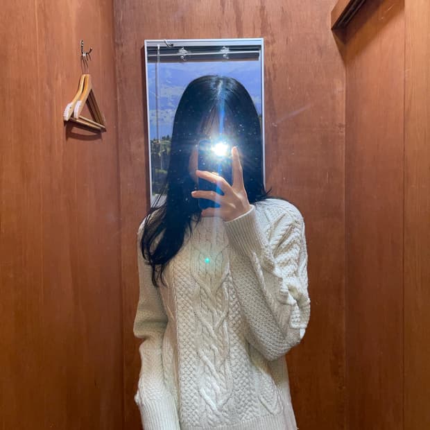 (S) POLO 폴로 랄프로렌 라운드넥 케이블 니트