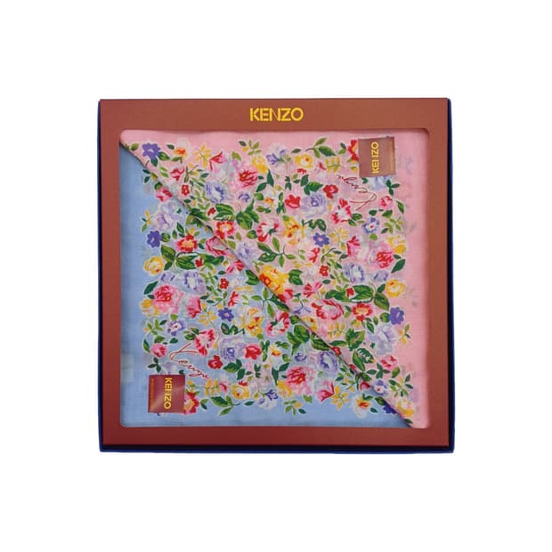 KENZO 겐조 손수건 스카프 2장 세트 [BFS7491_0416-40]