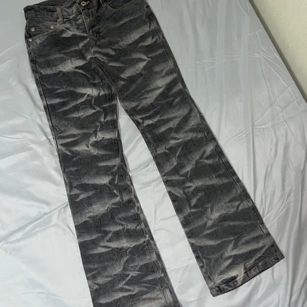 ✨vintage gray detail pants 크랙 워싱 y2k✨