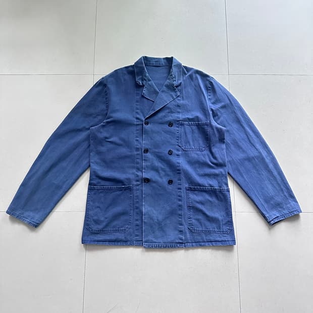 80s 프렌치 더블 브레스트 워크 자켓 105