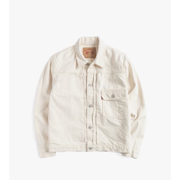 (42) 풀카운트 2107ec 에크루 데님자켓