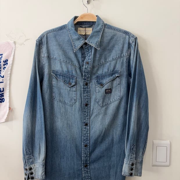 197. 데님앤서플라이 데님셔츠 청셔츠