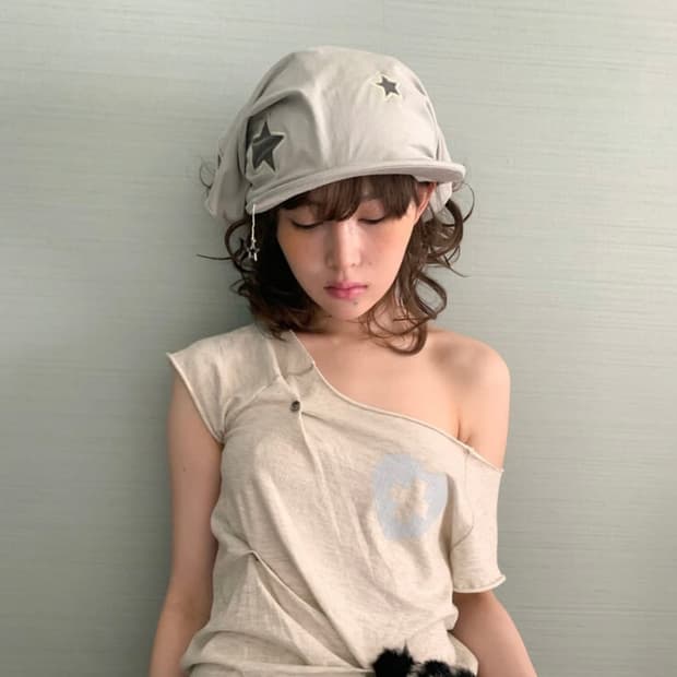 당일배송)샵페어리 star&charms bandana cap