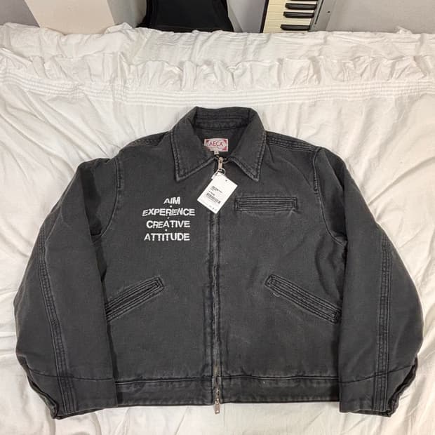 Vintage Pigment Work Jacket