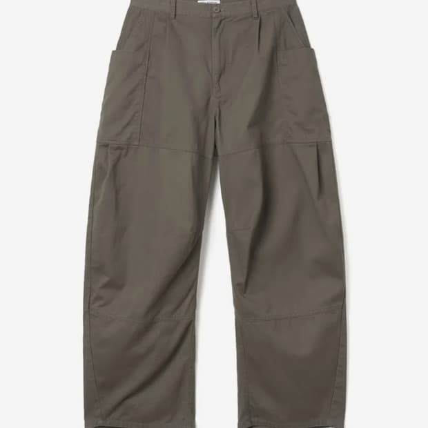 밀로 아카이브 더블 라운드 팬츠 [카키 브라운] L