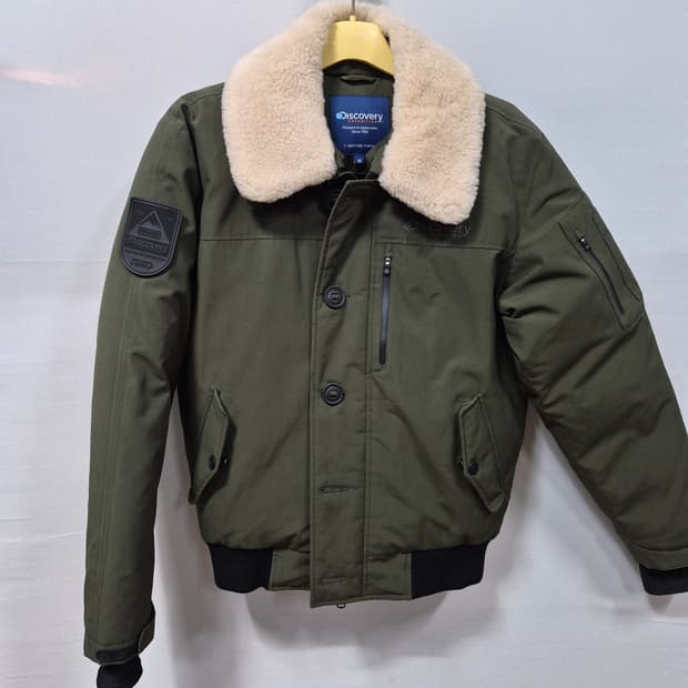 디스커버리 봄버 항공 구스다운 패딩 자켓 남성95