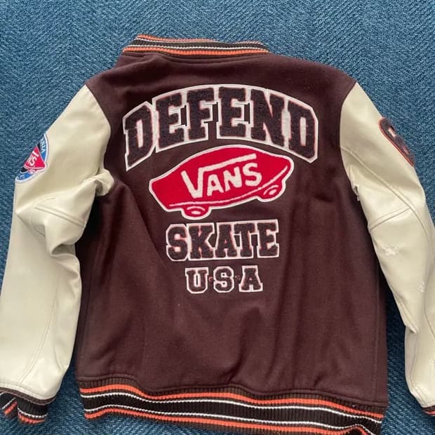 빈티지 반스 바시티자켓