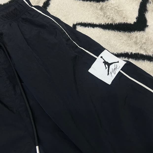[XL]나이키 조던 워밍업 우븐 조거팬츠/블랙