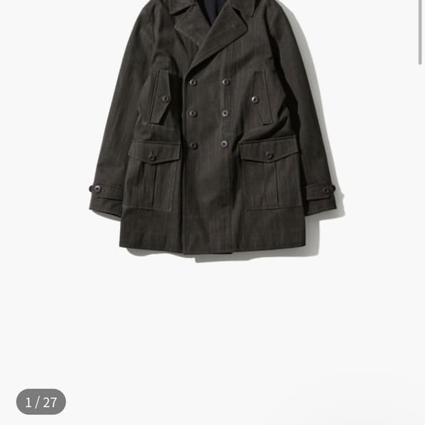 <구매>오토매틱포더피플 피코트 2~3사이즈