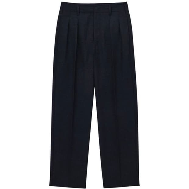 르메르 24FW 더블 플리츠 팬츠 슬랙스 다크그레이/46