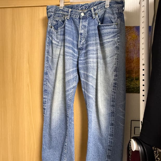 웨어하우스 1101 셀비지 데님 36사이즈