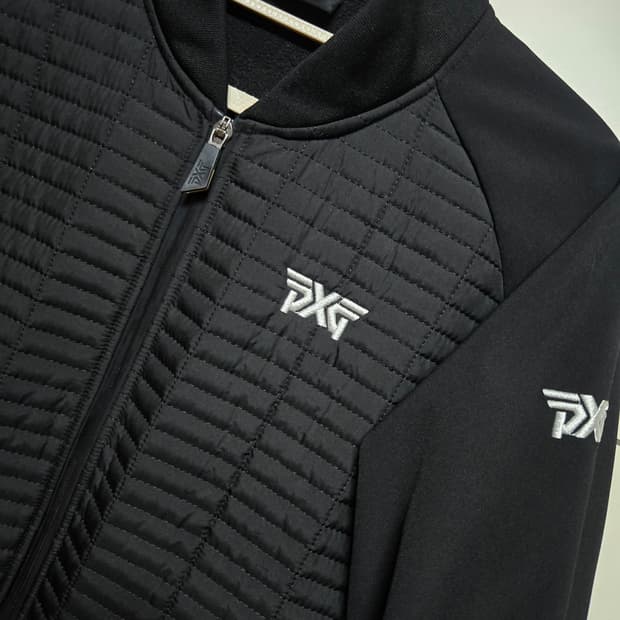 PXG 여성 골프 블랙 집업