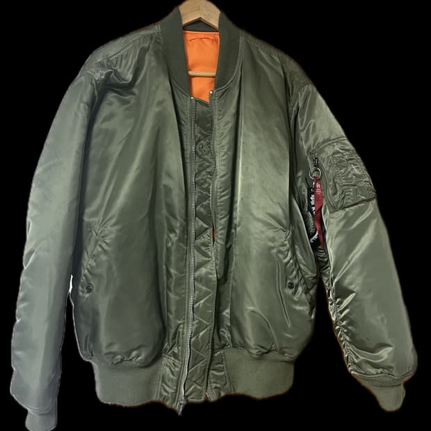 알파인더스트리 MA-1 항공점퍼 카키 2xl