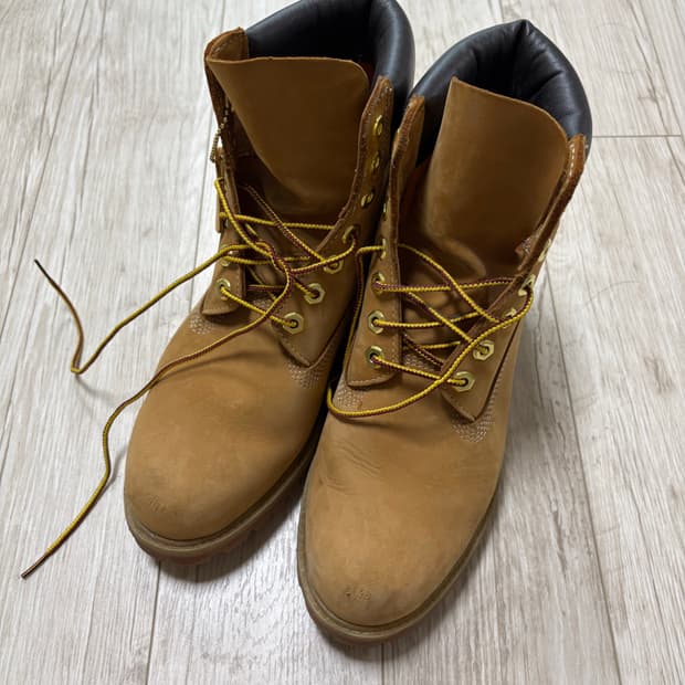 팀버랜드 프리미엄 6인치 워커 부츠 260