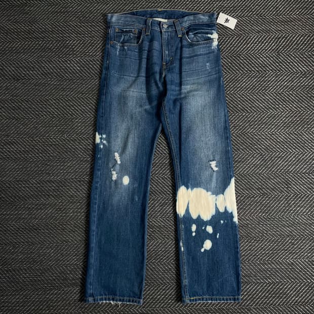 리바이스 514 타이다이 커스텀 데님 팬츠o 2848