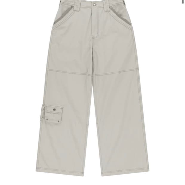 구해요) 코이세이오 SNAP WORK PANTS LIGHT BEIGE