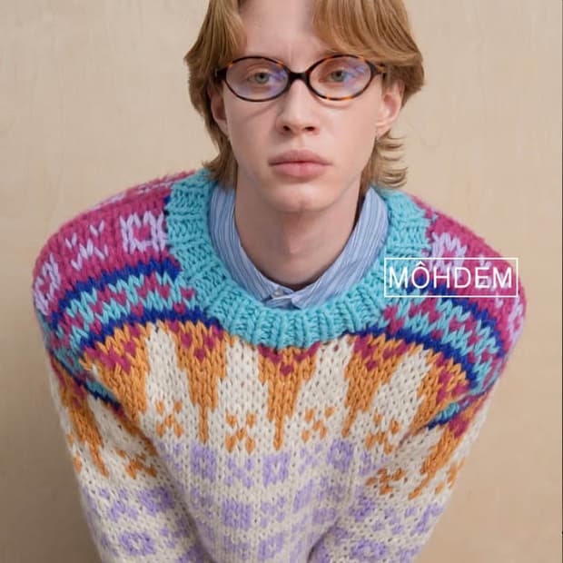 [premium]헤비울 노르딕 니트