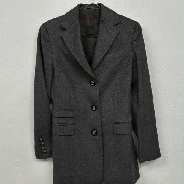 [40] Cantarelli 칸타렐리 캐시미어 100% 울 3버튼 테일러