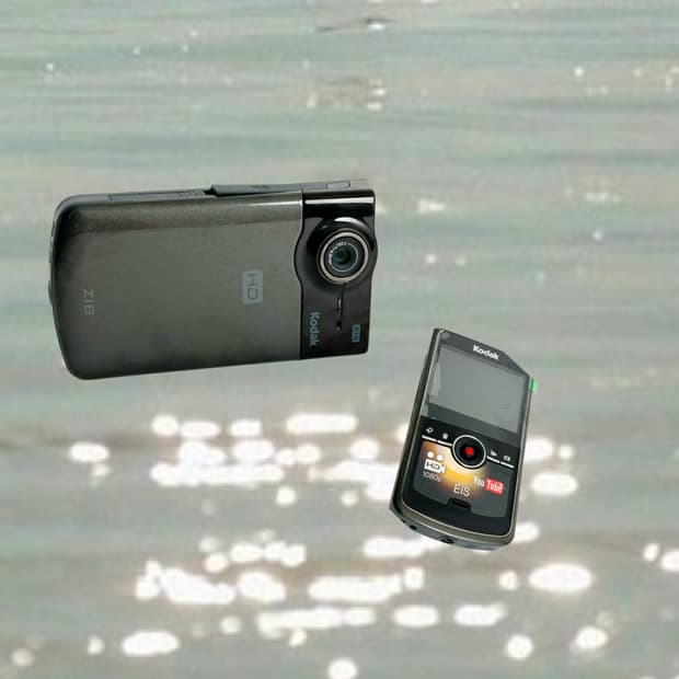 레어!) 코닥 핸디캠 Zi8 빈티지 디카 캠코더