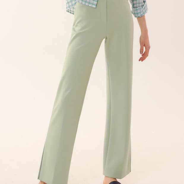 허앤쉬 라임 슬랙스 / 여성 팬츠/여성 슬랙스 