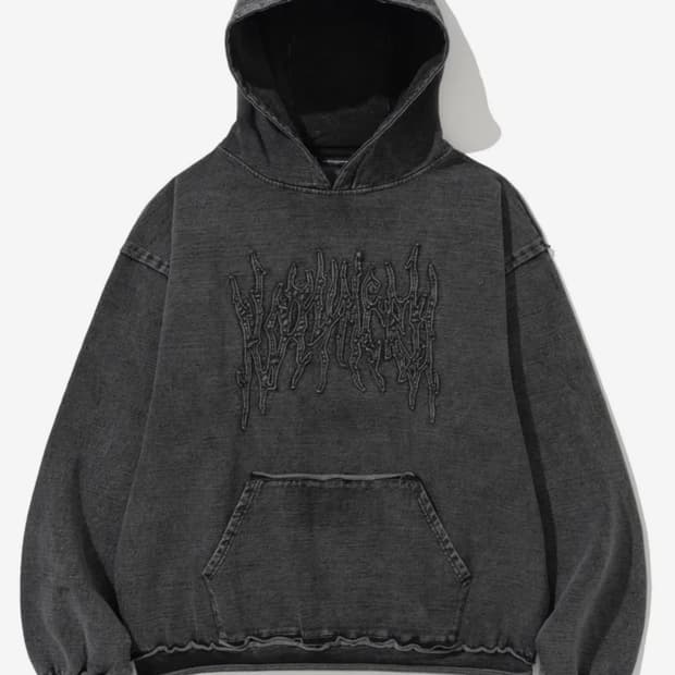 낫포너드 데님 후드티