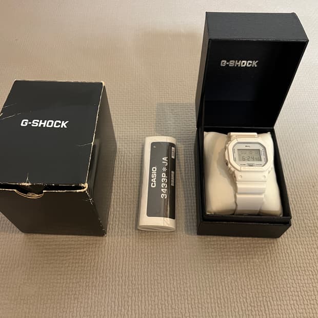 지샥 G-SHOCK 마가렛호웰 MHL 시계(화이트)