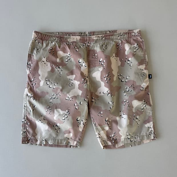 스투시 카모 반바지