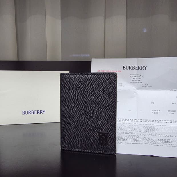 {클로젯}[인보이스]버버리 TB로고 오거나이저 카드지갑