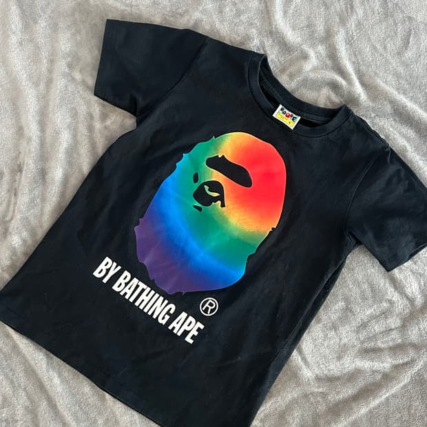 베이프 레인보우 빅 에이프 티셔츠