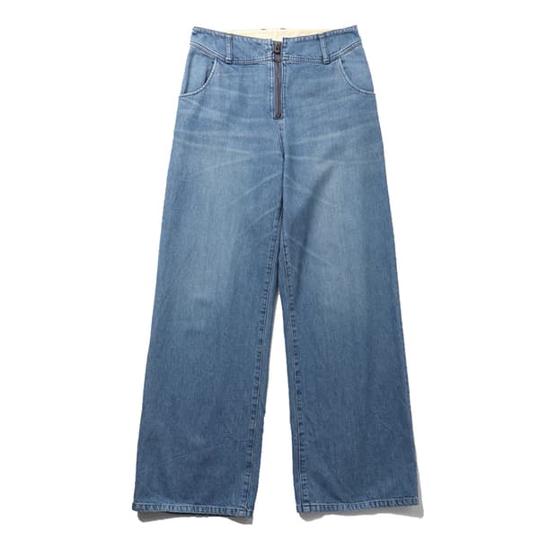 HYSTERIC GLAMOUR Ring Zip Denim Pants