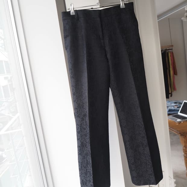 old celine by phoene philo jacquard pant