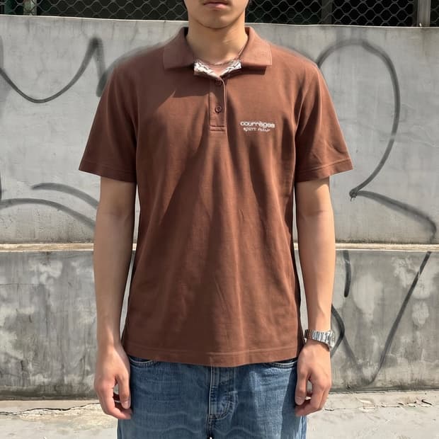 95/ 꾸레쥬 00AW 아카이브 PK반팔