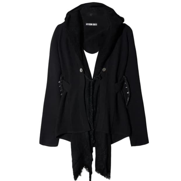 혜인서 Hooded Knit Jacket